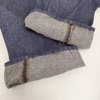 DEPT Hemp wide denim サイズ2 定価39600円 234051401 ヘンプ デニムパンツ ブルー レディース デプト【中古】5-0926M♪