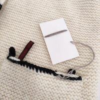 DANIELA GREGIS ハンドニットジャケット 定価418000円 ノーカラージャケット 23AW キナリ レディース ダニエラグレジス【中古】5-0926T♪