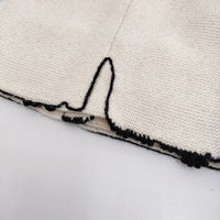 DANIELA GREGIS ハンドニットジャケット 定価418000円 ノーカラージャケット 23AW キナリ レディース ダニエラグレジス【中古】5-0926T♪