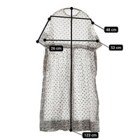 ANTIPAST PRINTED DRESS 定価53900円 POP49 サイズ1 ワンピース 23SS ホワイト グレー レディース アンティパスト【中古】5-0926S♪