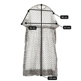 ANTIPAST PRINTED DRESS 定価53900円 POP49 サイズ1 ワンピース 23SS ホワイト グレー レディース アンティパスト【中古】5-0926S♪