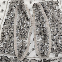 ANTIPAST PRINTED DRESS 定価53900円 POP49 サイズ1 ワンピース 23SS ホワイト グレー レディース アンティパスト【中古】5-0926S♪