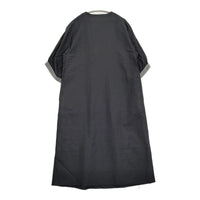 ANTIPAST SMINO WASHI DRESS 定価75900円 刺繍 美濃和紙 EOP206 ワンピース 24SS ブラック レディース アンティパスト【中古】5-0926S♪
