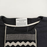 ANTIPAST SMINO WASHI DRESS 定価75900円 刺繍 美濃和紙 EOP206 ワンピース 24SS ブラック レディース アンティパスト【中古】5-0926S♪