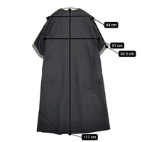 ANTIPAST SMINO WASHI DRESS 定価75900円 刺繍 美濃和紙 EOP206 ワンピース 24SS ブラック レディース アンティパスト【中古】5-0926S♪