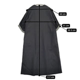 ANTIPAST SMINO WASHI DRESS 定価75900円 刺繍 美濃和紙 EOP206 ワンピース 24SS ブラック レディース アンティパスト【中古】5-0926S♪