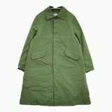 R&D.M.Co- ガーメントダイステンカラーコート XS 定価121000円 ライナージャケット付き カーキ レディース オールドマンズテーラー【中古】5-1031T♪