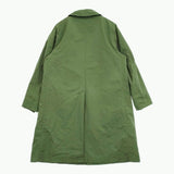 R&D.M.Co- ガーメントダイステンカラーコート XS 定価121000円 ライナージャケット付き カーキ レディース オールドマンズテーラー【中古】5-1031T♪