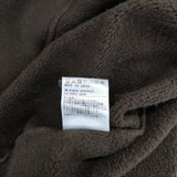 The Ennoy Professional フロントロゴ刺繍スウェット 裏起毛 パーカー ブラウン メンズ ザエンノイプロフェッショナル【中古】5-1124T∞