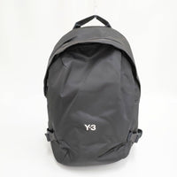 Y-3 ブラックナイロンバックパック A43010 ヨウジヤマモト アディダス リュック・デイパック ブラック レディース ワイスリー/Yohji【中古】5-1006G◎