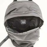 Y-3 ブラックナイロンバックパック A43010 ヨウジヤマモト アディダス リュック・デイパック ブラック レディース ワイスリー/Yohji【中古】5-1006G◎