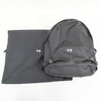 Y-3 ブラックナイロンバックパック A43010 ヨウジヤマモト アディダス リュック・デイパック ブラック レディース ワイスリー/Yohji【中古】5-1006G◎