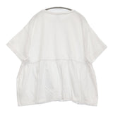 Champion/FREAK'S STORE 別注 フリル切り替えチュニック Tシャツ 25SS ホワイト レディース チャンピオン/フリークスストア【中古】5-0926S♪