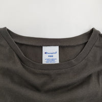 Champion/FREAK'S STORE 別注 フリル切り替えチュニック Tシャツ 25SS Cグレー レディース チャンピオン/フリークスストア【中古】5-0926S♪