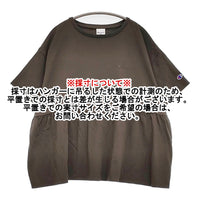 Champion/FREAK'S STORE 別注 フリル切り替えチュニック Tシャツ 25SS Cグレー レディース チャンピオン/フリークスストア【中古】5-0926S♪