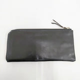 SLOW＆CO スロウアンドコー cordovan Lzip long wallet 定価64900円 コードバン 財布 革 レザー ユニセックス 長財布 ブラック メンズ【中古】5-1125G◎