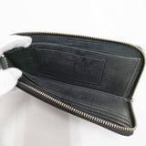 SLOW＆CO スロウアンドコー cordovan Lzip long wallet 定価64900円 コードバン 財布 革 レザー ユニセックス 長財布 ブラック メンズ【中古】5-1125G◎
