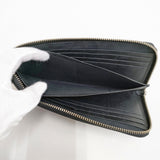 SLOW＆CO スロウアンドコー cordovan Lzip long wallet 定価64900円 コードバン 財布 革 レザー ユニセックス 長財布 ブラック メンズ【中古】5-1125G◎