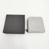 VU PRODUCT zip wallet 定価22000円 二つ折り財布 グリーングレー レディース ヴウプロダクト【中古】5-0926G♪