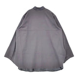 VU 重ねスリットシャツ ブラウス シャツ グレー レディース ヴウ【中古】5-1217M∞