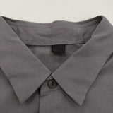 VU 重ねスリットシャツ ブラウス シャツ グレー レディース ヴウ【中古】5-1217M∞