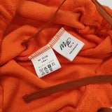 meri ja kuu me. from meri ja kuu hapuna&Co. パイルポケットスカート 定価19800円 ロングスカート オレンジ レディース メリヤクー【中古】5-1217M∞
