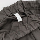 prit コットンポリエステル 製品洗い イージー パンツ グレー レディース プリット【中古】5-1217G∞