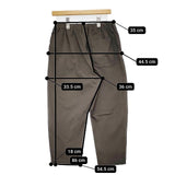 prit コットンポリエステル 製品洗い イージー パンツ グレー レディース プリット【中古】5-1217G∞