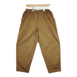 BASCO nest マオパンツ コットン イージー パンツ ブラウン レディース バスコ【中古】5-1218G∞