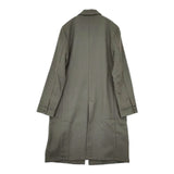 evam eva E163T104 チェスターコート ロングジャケット ウールコットンヘンプ コート カーキ レディース エヴァムエヴァ【中古】5-1020T∞