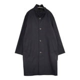 MARGARET HOWELL 579-0210604 サイズM ウール コート 20AW ネイビー メンズ マーガレットハウエル【中古】5-1018T♪