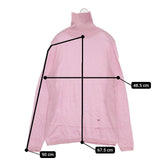 45R/45rpm 超ガーゼ コットン サイズ3 タートルネック セーター ニット ピンク レディース フォーティーファイブアールピーエム【中古】6-0205M∞