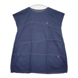 JURGEN LEHL J0162FB873 インド製 コットン 刺繍 チュニック ワンピース ブルー レディース ヨーガンレール【中古】6-0425S∞