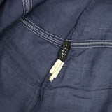 JURGEN LEHL J0162FB873 インド製 コットン 刺繍 チュニック ワンピース ブルー レディース ヨーガンレール【中古】6-0425S∞