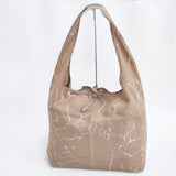 babaghuri TRAVEL 日本製 リネン J0552EBG591 エコバッグ ショルダーバッグ ベージュ レディース ババグーリ【中古】6-0202G∞