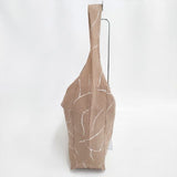 babaghuri TRAVEL 日本製 リネン J0552EBG591 エコバッグ ショルダーバッグ ベージュ レディース ババグーリ【中古】6-0202G∞