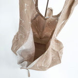 babaghuri TRAVEL 日本製 リネン J0552EBG591 エコバッグ ショルダーバッグ ベージュ レディース ババグーリ【中古】6-0202G∞