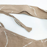 babaghuri TRAVEL 日本製 リネン J0552EBG591 エコバッグ ショルダーバッグ ベージュ レディース ババグーリ【中古】6-0202G∞