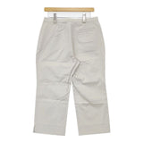 Linea Fresco リネアフレスコ コットン ストレッチ サイズLL 撥水加工 パンツ ライトグレー レディース【中古】5-1217G∞