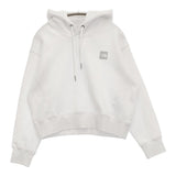 THE NORTH FACE Short Hoodie ショートフーディ NTW62233 サイズM 定価14300円 パーカー ホワイト レディース ザノースフェイス【中古】5-1031T♪