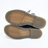 Dr.Martens 14ホール UK5 レザー サイドジップ ロング ブーツ ブラック レディース ドクターマーチン【中古】6-0106G◎