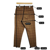 45R/45rpm ジャージフラノの908イージーパンツ 定価42900円 パンツ ブラウン レディース フォーティーファイブアールピーエム【中古】5-1031T♪