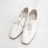 A de Vivre VH31096J サイズL パンプス ホワイト レディース アドゥヴィーヴル【中古】6-0127G◎