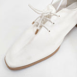 A de Vivre VH31096J サイズL パンプス ホワイト レディース アドゥヴィーヴル【中古】6-0127G◎