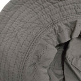 MHL. 23AW PAPER COTTON NYLON HAT 定価12100円 帽子 ハット ブラック メンズ エムエイチエル【中古】5-1125G◎