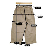 ゴーシュ カツラギポケット付きワイドパンツ G164-P029 コットン パンツ ベージュ レディース ゴーシュ【中古】5-1220G∞