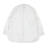 FORK&SPOON DF25-23V080 コットン スタンドカラー チュニック ブラウス シャツ ホワイト レディース フォークアンドスプーン【中古】5-1217M∞