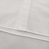 FORK&SPOON DF25-23V080 コットン スタンドカラー チュニック ブラウス シャツ ホワイト レディース フォークアンドスプーン【中古】5-1217M∞