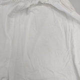 homspun バルキーシーチングギャザーパンツ 定価24200円 241-3372 コットン パンツ ホワイト レディース ホームスパン【中古】5-1220M∞