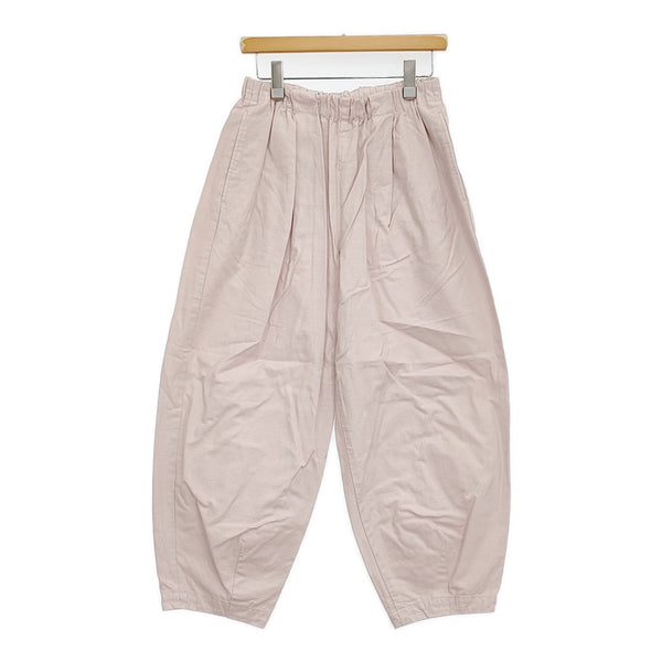 かぐれ カラーコクーンパンツ 定価16500円 GAA4-24M012 イージーワイド パンツ 25SS ピンク レディース かぐれ【中古】5-0926M♪